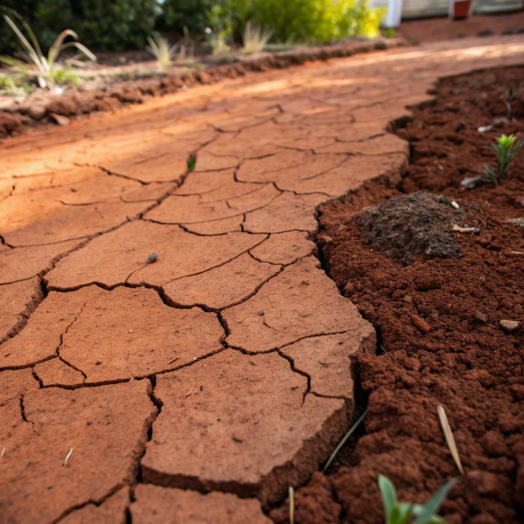 Red clay soil problem common in Rockhampton garden beds